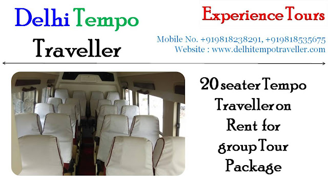 Cheapest Luxury AC 20 seater Tempo Traveller on Rent for group Traveling