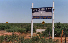 UFO crash site at Roswell in 1947