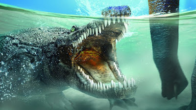 Study claims the five-ton extinct reptiles had teeth the size of bananas
