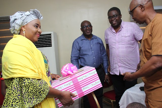 Happening Now: Media Guru, Raheem Akingbolu Throws Surprise 40th Birthday For Wife, Sidiqat