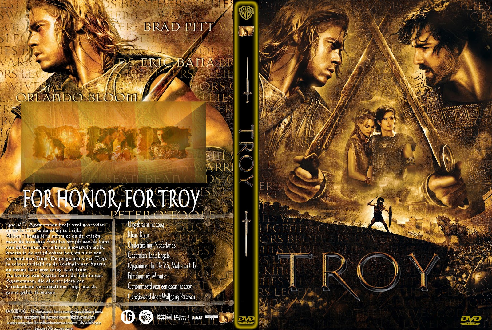 Troy Dvd Front Cover