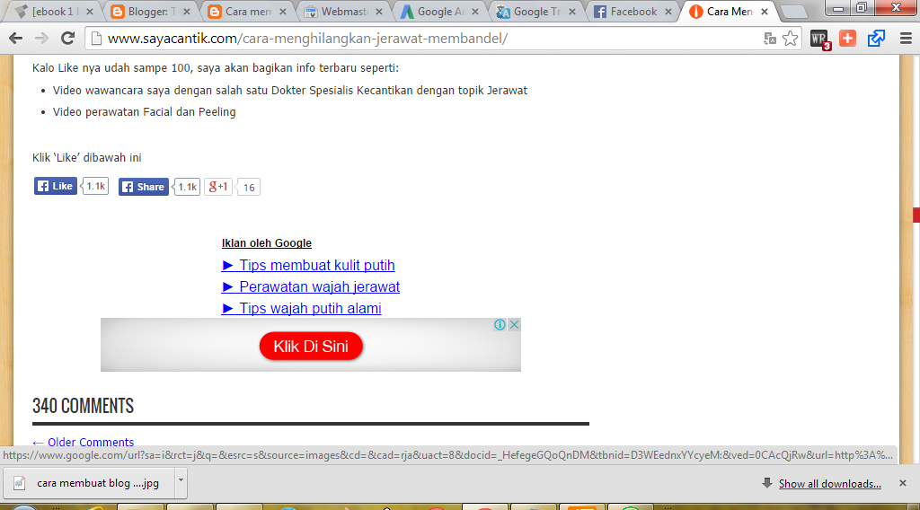 Contoh Iklan Google Adsense images