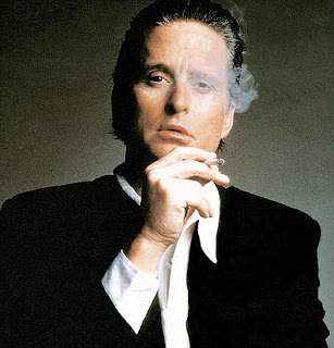 michael douglas smoking