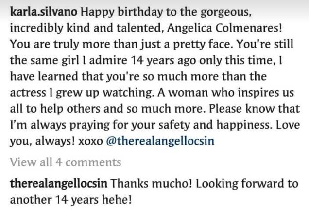  Angel Locsin Responds To The Sweet Birthday Greetings From Her Fans
