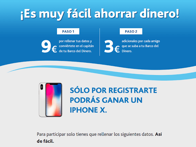 Sólo por registrarte podrás ganar un iphone x