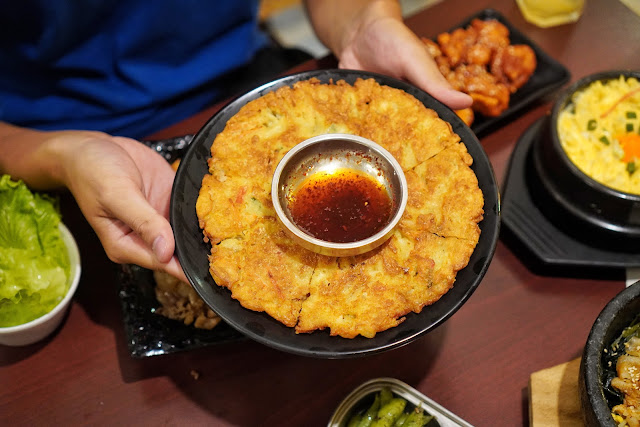 台南安平區美食【瑪西達韓式料理】海鮮煎餅