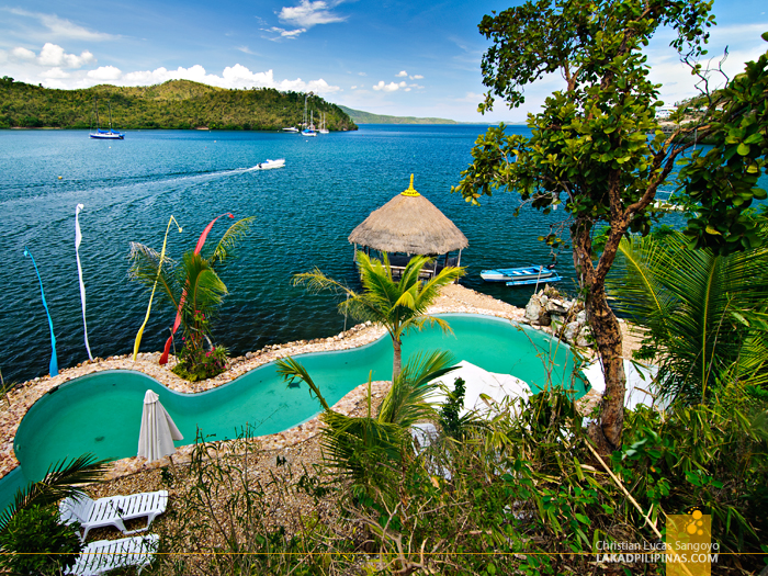 The Infinity Pool at Puerto Del Sol Resort in Palawan