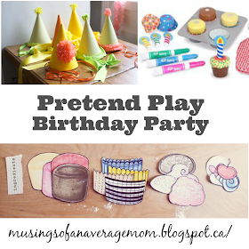 pretend play birthday party