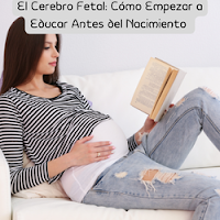 "Madre fomentando el vínculo y la estimulación lingüística prenatal"