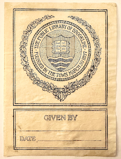 Brookline Public Library Coat of Arms Bookplate