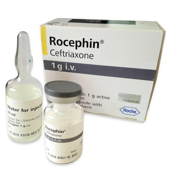 سعر ودواعى إستعمال حقن روسفين Rocephin مضاد حيوى