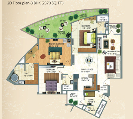 Apartment Floor Plans India