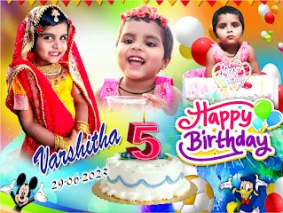 Happy Birthday Varshitha | Mukkani Brothers