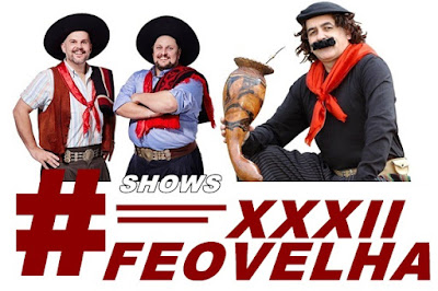 Programação completa de shows da XXXII Feovelha