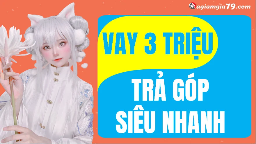 Vay 3tr trả góp