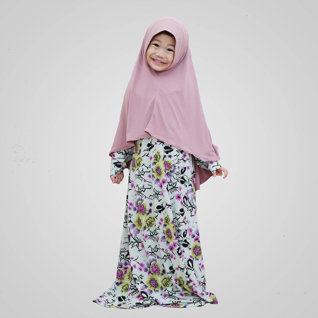 20 Desain Model Baju Muslim Anak Perempuan Terbaru 2018