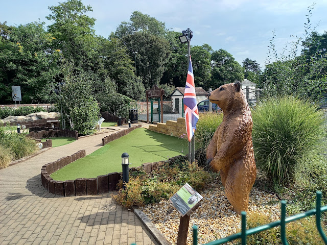 Wildforest Falls Adventure Golf at Hotham Park in Bognor Regis