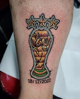 Los mejores tatuajes de Argentina campeón mundial 2022
