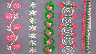 4 Borderline embroidery designs