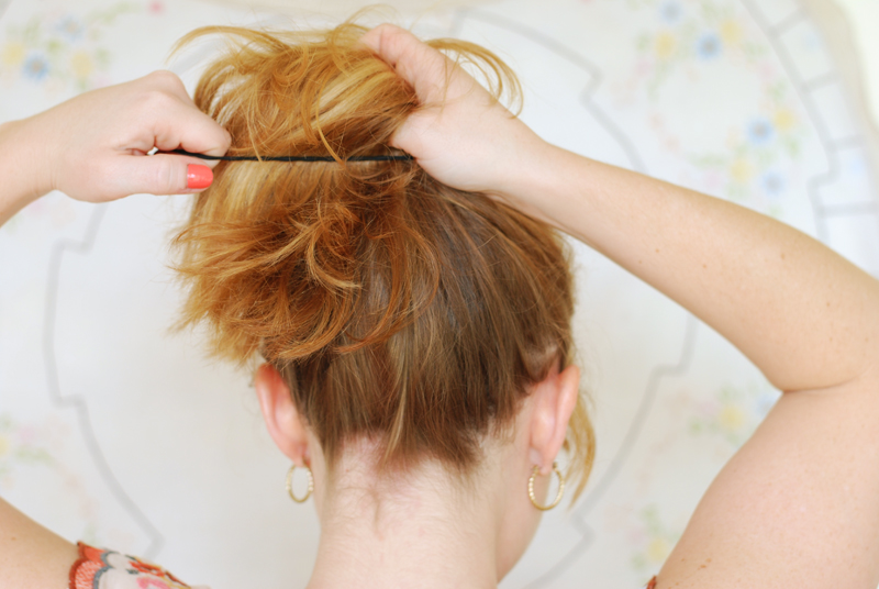 you + me: messy ballerina bun tutorial