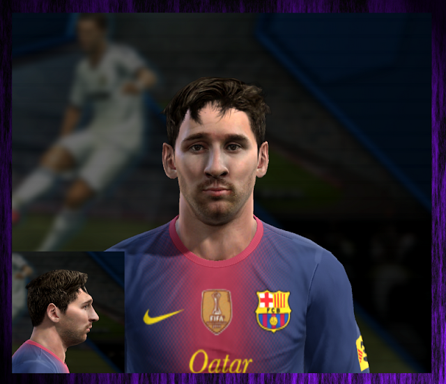 Lionel Andrés Messi Face - PES 2013