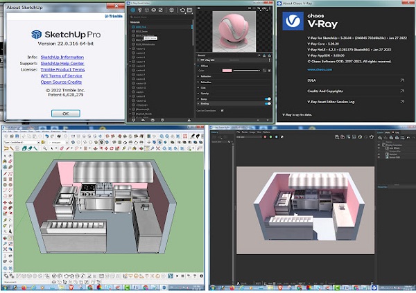 V-Ray 5 for SketchUp 2017-2022 Free Download
