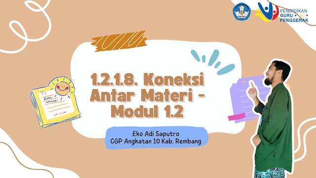 Tugas Guru Penggerak - Koneksi Antar Materi Modul 1.2. Nilai Dan Peran Guru Penggerak