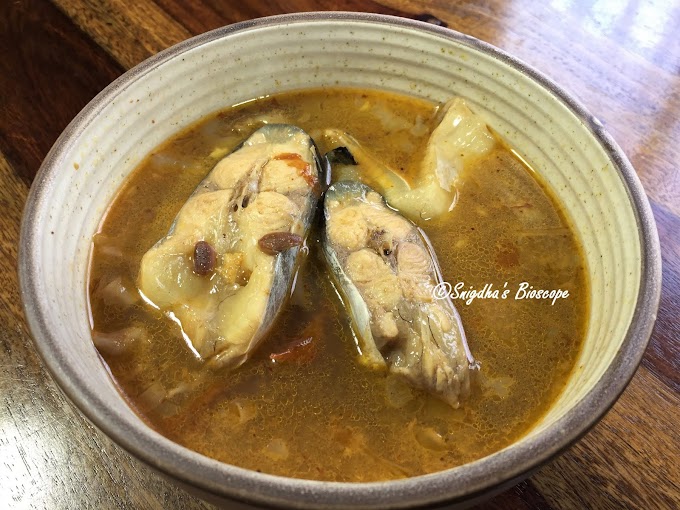 Pangasius fish with Bamboo Shoot & Akhuni Stew in Naga style