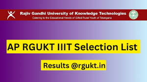 IIIT 2023 SELECTION LIST