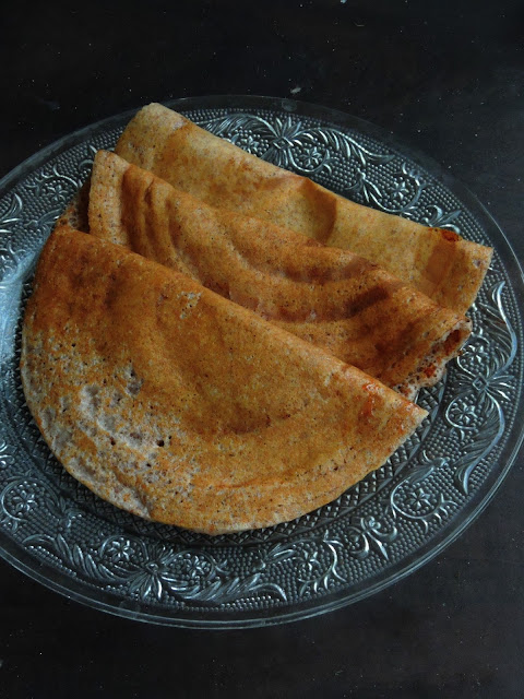 Multigrain Dosa, Vegan Multigrain Crepes