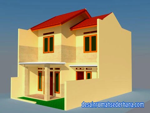 Desain Rumah Sederhana untuk Renovasi KPR-Type 21 Standard 