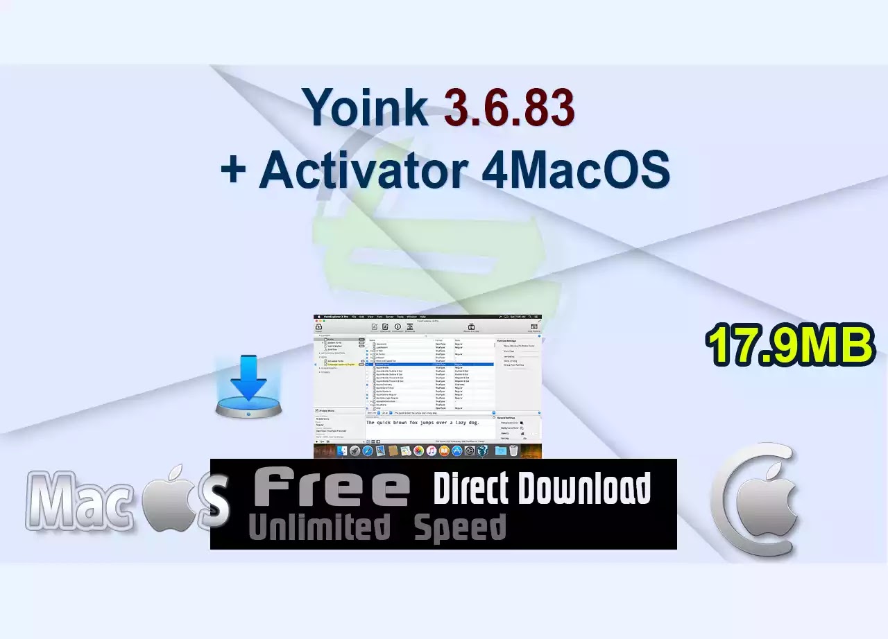 Yoink 3.6.83 + Activator 4MacOS