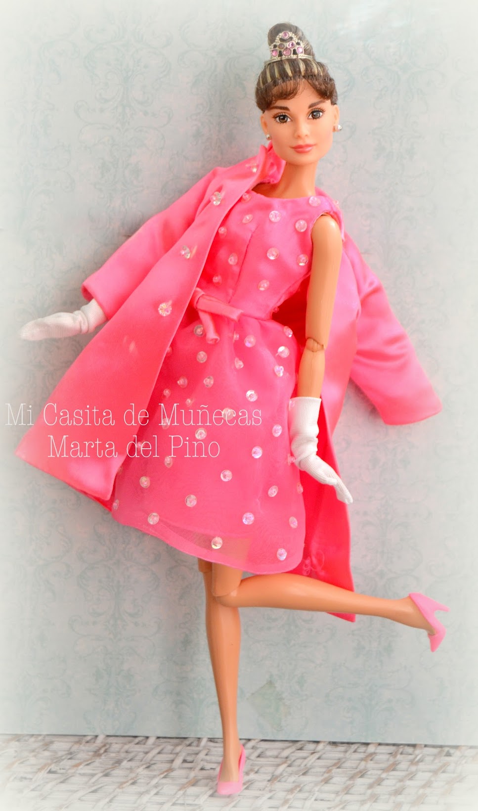 Barbie Look, Barbie y sus vestidos, Casa de muñecas, Mi Casita de Muñecas, Marta del Pino, Audrey Hepburn