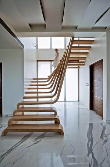 Escadas Criativas de Madeira
