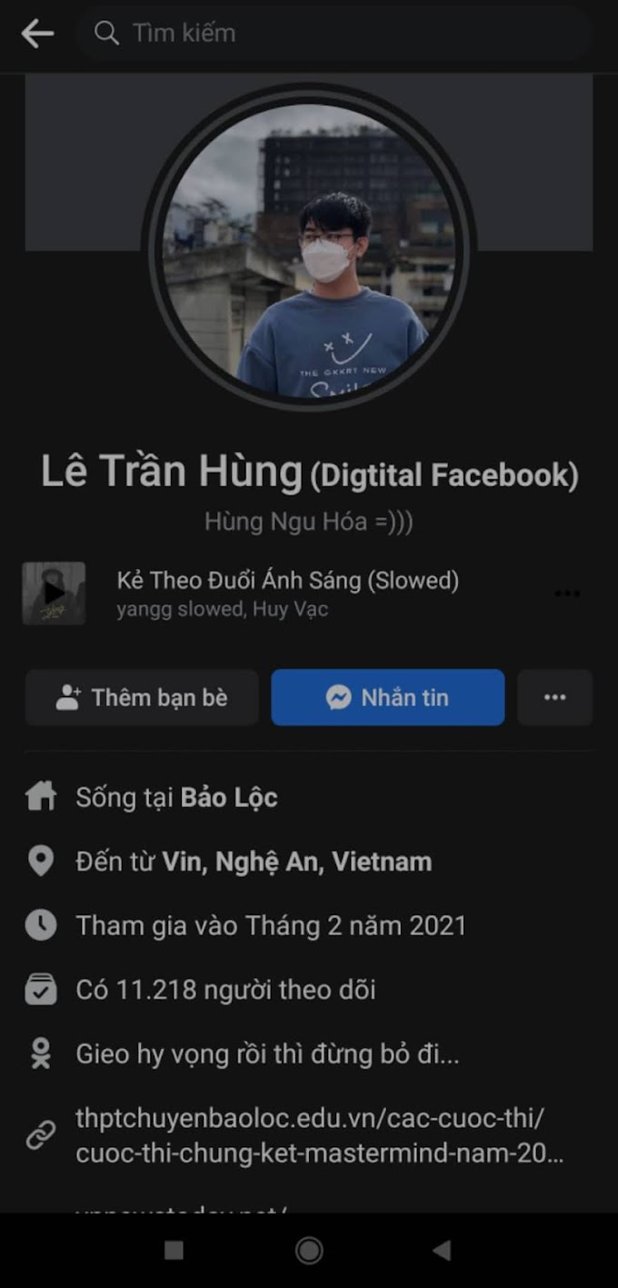 Lê Trần Hùng - Chàng Trai 2006 Nổi Tiếng Nhờ Hỗ Trợ Dịch Vụ Facebook Uy Tín Chất 