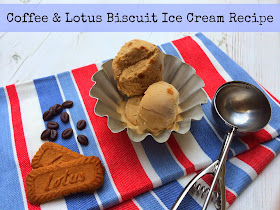 Coffee and Lotus biscuit Speculoos Ice Cream