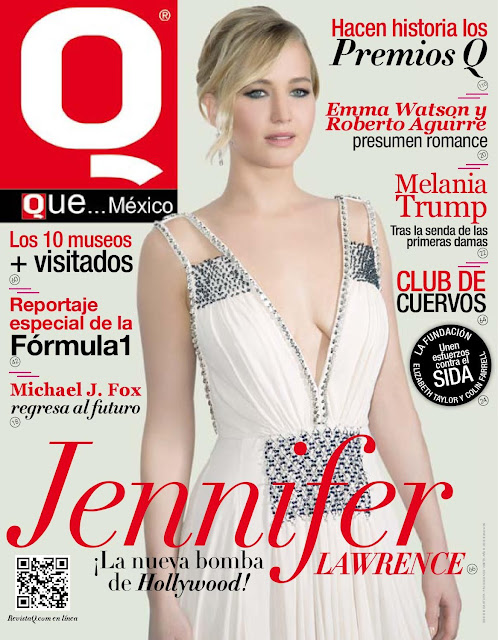 Actress @ Jennifer Lawrence - Q Mexico, November 2015 