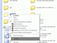 Cara Menghapus File/Folder Yang Tidak Bisa Di hapus