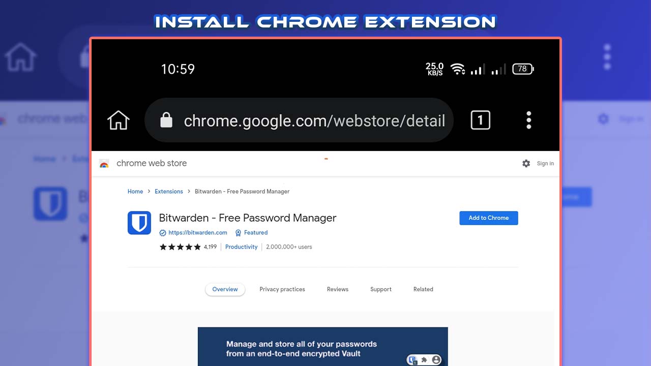 how to use chrome extesions on your android mobile