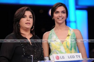 Deepika Padukone and Farah Khan