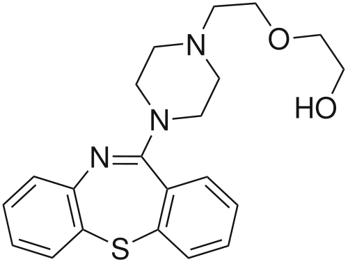 Quetiapine Fumarate  Structure