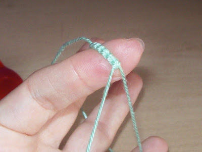 Tatting: how to make split rings - Chiacchierino: come fare split ring