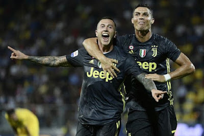 JUVENTUS AMANKAN 3 POIN DI MARKAS FROSINONE,CRISTIANO RONALDO CETAK GOAL