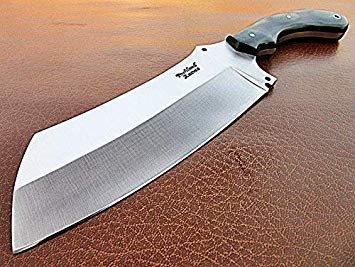 Poshland RK-CP-338, Handmade Carbon Steel Chopper Knife – Solid Micarta Handle 