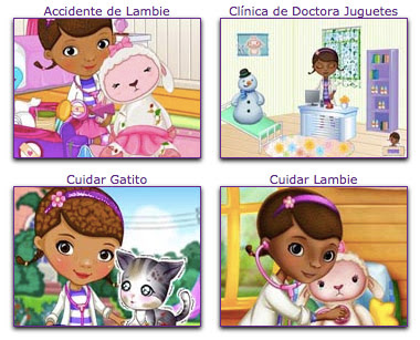 Juegos de la Doctora Juguetes de Disney Junior