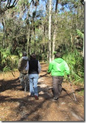 Dan, Tricia and Gin...Rapids Trail Hillsborough River