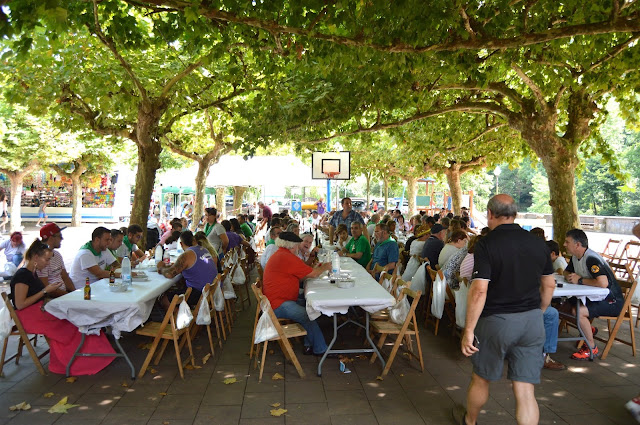 comida popular de las fiestas de El Regato