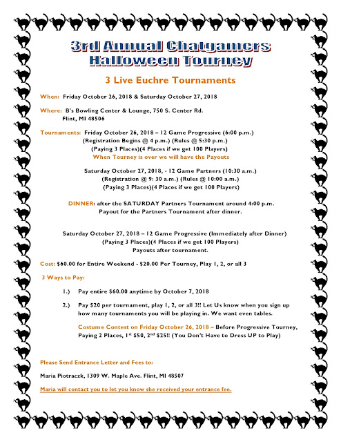 Euchre Tournament MI