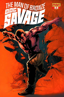 Doc Savage #1b cover from Dynamite Entertainment by Stephen Segovia