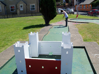 Crazy Golf at Pops Meadow Putting Green in Gorleston-on-Sea